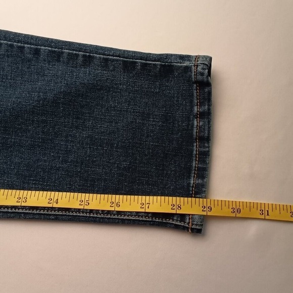 Seven7 Womens High Rise Skinny Leg Jeans Size 12 Medium Wash Classic Stretch - Picture 9 of 10